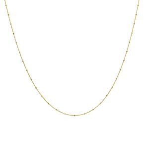 9k collier bolletjes 41 + 3 cm