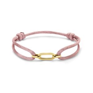 armband satijn zacht roze 13 - 26 cm