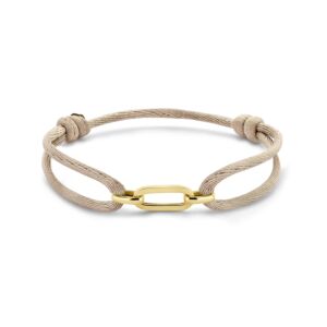 armband satijn beige 13 - 26 cm