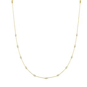 collier zirkonia 41 - 43 - 45 cm